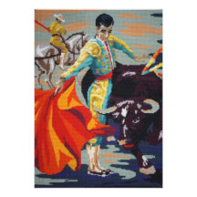 Spanisch-Matador-Einladung