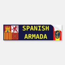 SPANISCHE ARMADA AUTOAUFKLEBER