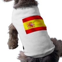 Spanische Flagge von Spanien-Geschenken für Spanie Hunde Shirt
