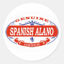 SPANISCHES ALANO_ STICKER