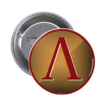 Spartanisches Lambda-Schild Buttons