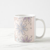 Spaß-Blumen auf Becher tassen