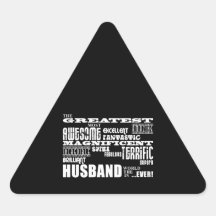 Spaß-Geschenke für Ehemänner: Bestster Ehemann Stickers