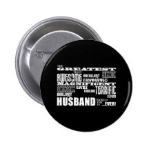 Spaß-Geschenke für Ehemänner: Bestster Ehemann Anstecknadelbuttons