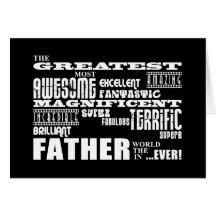 Spaß-Geschenke für Vatis: Bestster Vater Grußkarten