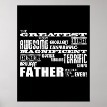 Spaß-Geschenke für Vatis: Bestster Vater Plakate