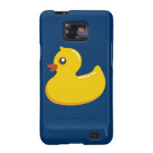 Spaß niedliches gelbes Gummiducky Samsung Galaxy SII Hüllen