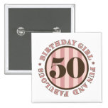 Spaß u. fabelhafte 50. Geburtstags-Geschenke Anstecknadel