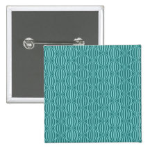 Spaß und modernes Aqua-blaues Kreis-Muster Anstecknadelbuttons
