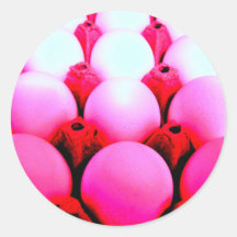 Spaßfarbe eggs Aufkleber