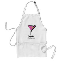 Spaßmartini-Pink Schürze
