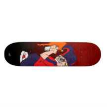 Spaßvogel-Skater Bedruckte Skateboarddecks