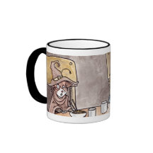 Spatzen-und Ingwer-Becher Kaffee Haferl