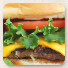Speck-Cheeseburger Drink Untersetzer