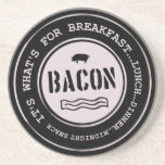 Speck ist es, was für Frühstücks-Mittagessen-Abend Getränke Untersetzer