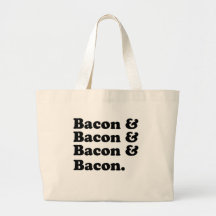 Speck u. Speck u. Speck u. Speck - Speck ist groß! Tragetasche