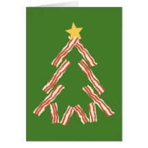 Speck-Weihnachtsbaum Grußkarte