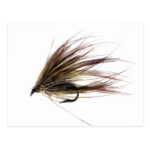 Spey Fliege Postkarte