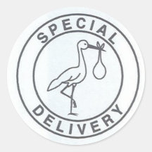 Spezielle Lieferungs-Aufkleber