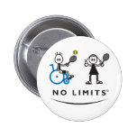 Spezieller Tennis-Junge Buttons