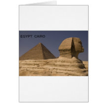 Sphinx Ägyptens Kairo Giseh (St.K) Karten