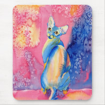 Sphynx Katze #2 Mousepad