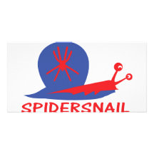 spidersnail Ikone Personalisierte Photo Karte