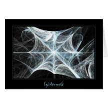 Spiderweb Grußkarten