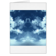Spiegel im Himmel Grußkarten