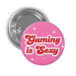 Spiel ist sexy Knopf Button
