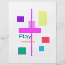 Spiel Vollfarbige Flyer