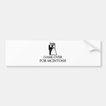 Spiel vorbei für Mcintosh Auto Sticker