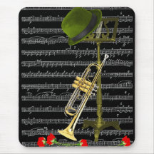 Spielen Sie die Musik. Mousepads
