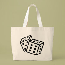 spielendes Würfelkasino taschen