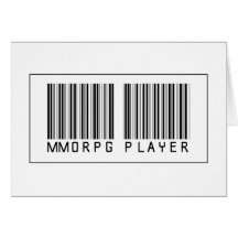 Spieler des Barcode-MMORPG Karten
