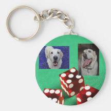 Spieler-Labrador-Schlüsselkette Schlüsselanhänger
