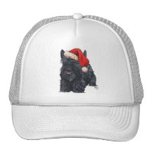 Spielerischer Scottish Terrier Sankt Baseball Cap