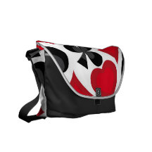 Spielkarte-Bote-Tasche Kuriertasche