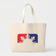 Spielklasse-philippinische Flagge - halb Taschen