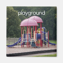 Spielplatz-Kühlschrank-Magnet Magnete