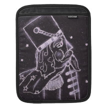 Spielzeug-Soldat in Schwarzem und in Lila Sleeves Für iPads