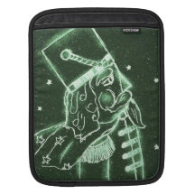 Spielzeug-Soldat in tiefem Forest Green iPad Sleeve