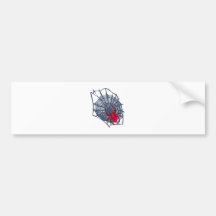 Spinne Spinnennetz spider web Auto Sticker