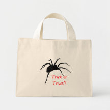 Spinnen-Taschen-Tasche 4-2010, Trick oder Leckerei