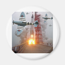 Spitfire an der Produkteinführung Kühlschrankmagnete