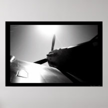 Spitfire-Sonnenschein Posterdruck