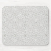 Spitze-Elfenbein Mousepads