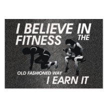 SPITZE glauben an Fitness Visitenkarten