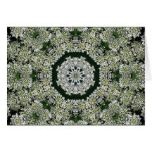 Spitze-Kaleidoskopkarte der Königin-Anne