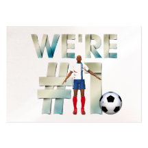 SPITZE sind wir Fußball #1 Visitenkarten Vorlage